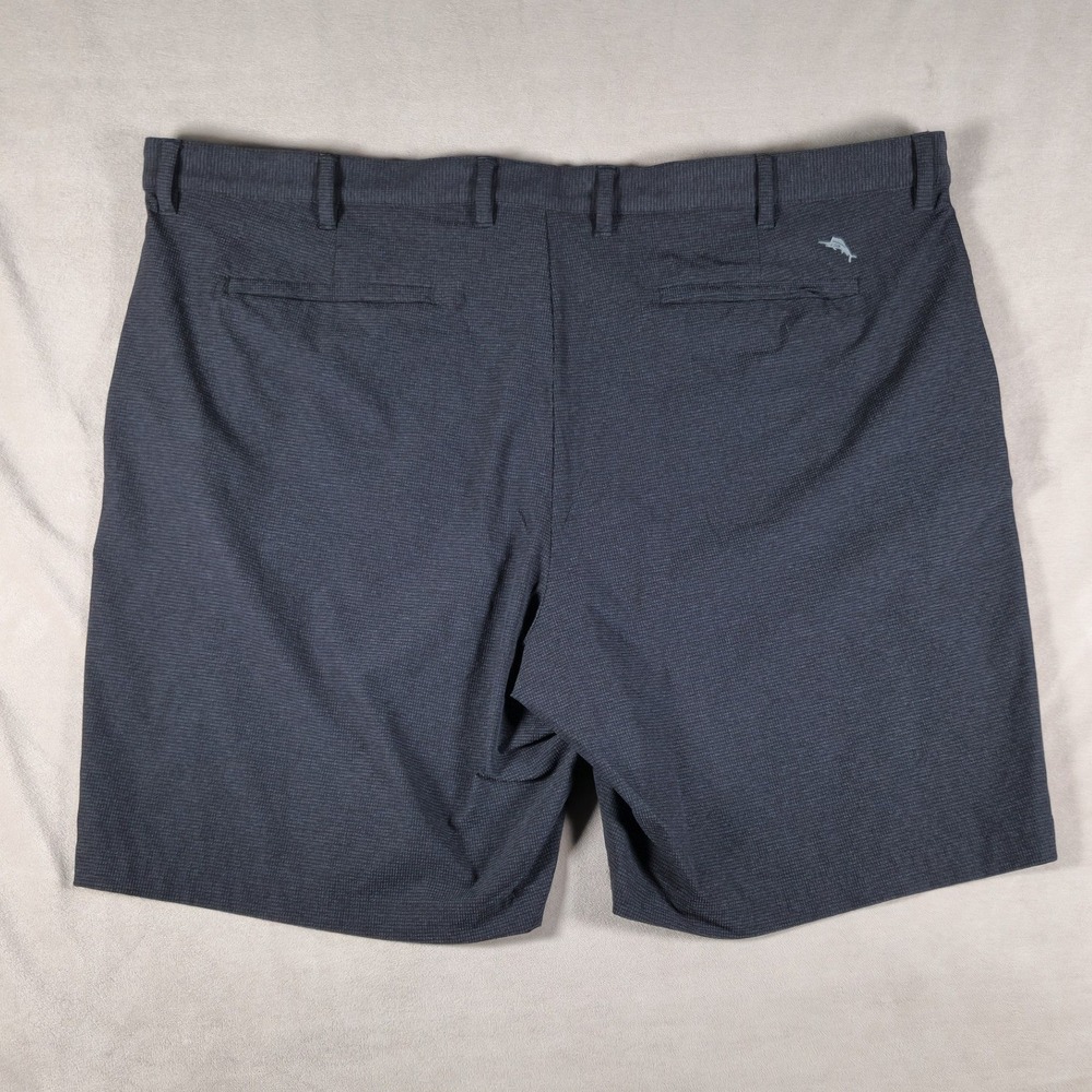 Tommy Bahama Chip Shot Short Dark Grey Textured Performance Golf Shorts 48RG - Picture 4 of 10